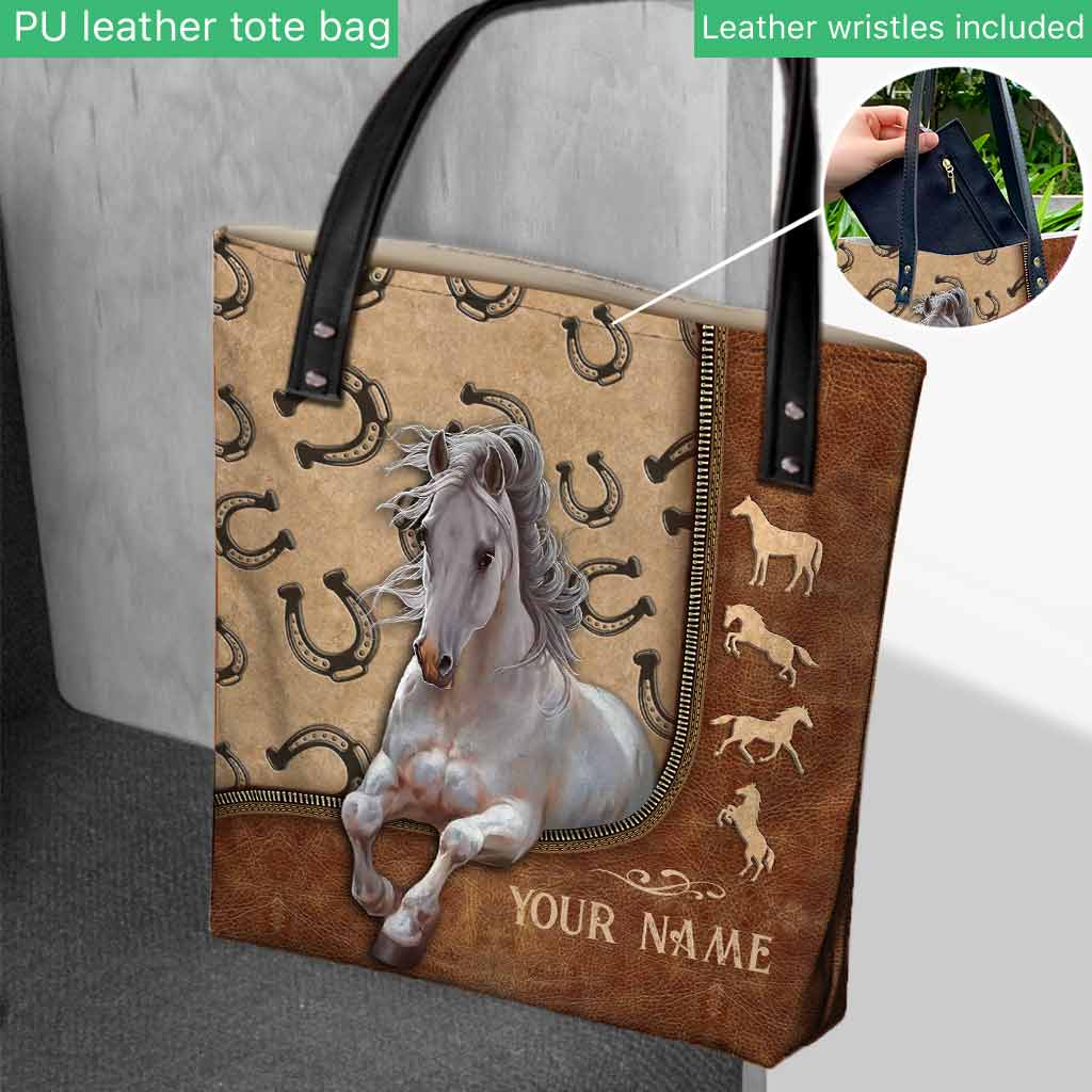 Love Horses - Personalized Tote Bag