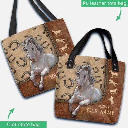 Love Horses - Personalized Tote Bag