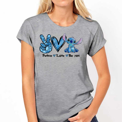 Peace Love Be You - Autism Awareness T-shirt and Hoodie