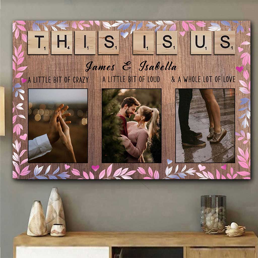 This Is Us - Personalized Couple Poster