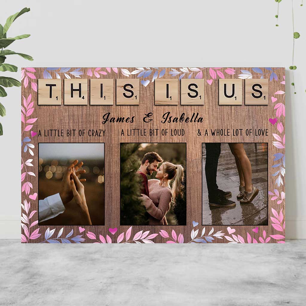 This Is Us - Personalized Couple Poster