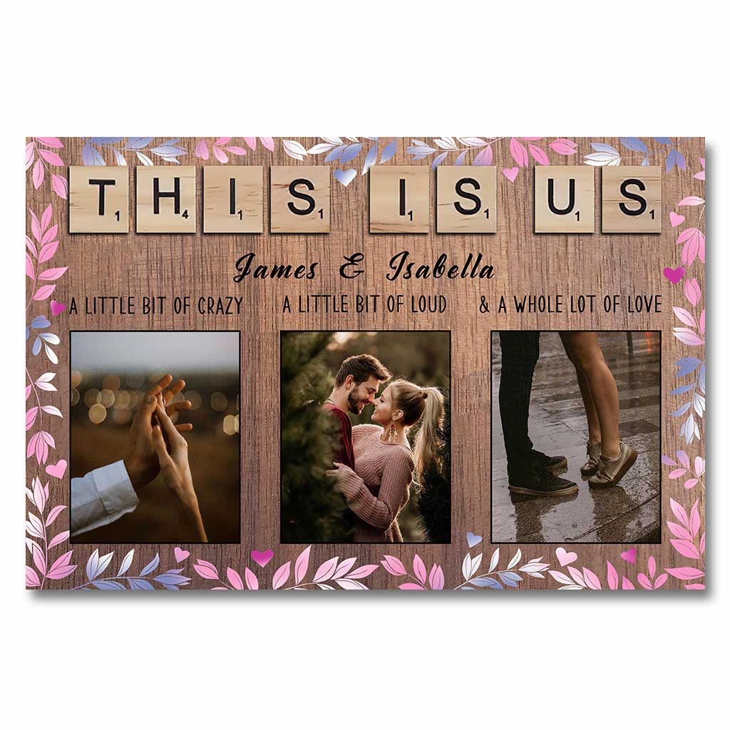 This Is Us - Personalized Couple Poster