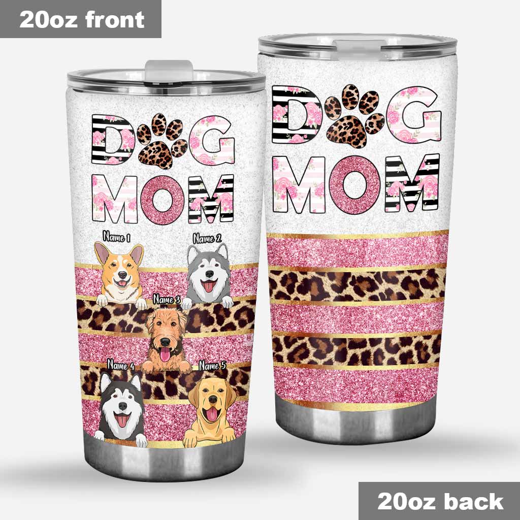 Dog Mom - Personalized Tumbler