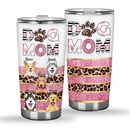 Dog Mom - Personalized Tumbler