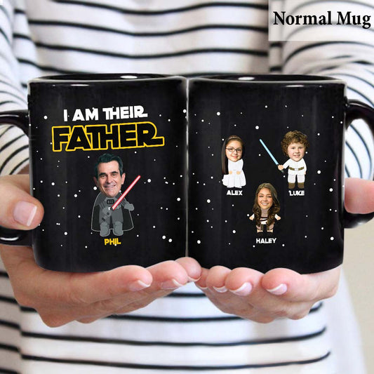 I Am Their Father - Personalized Father's Day Father Mug
