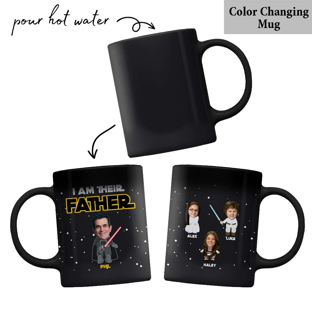 I Am Their Father - Personalized Father's Day Father Mug