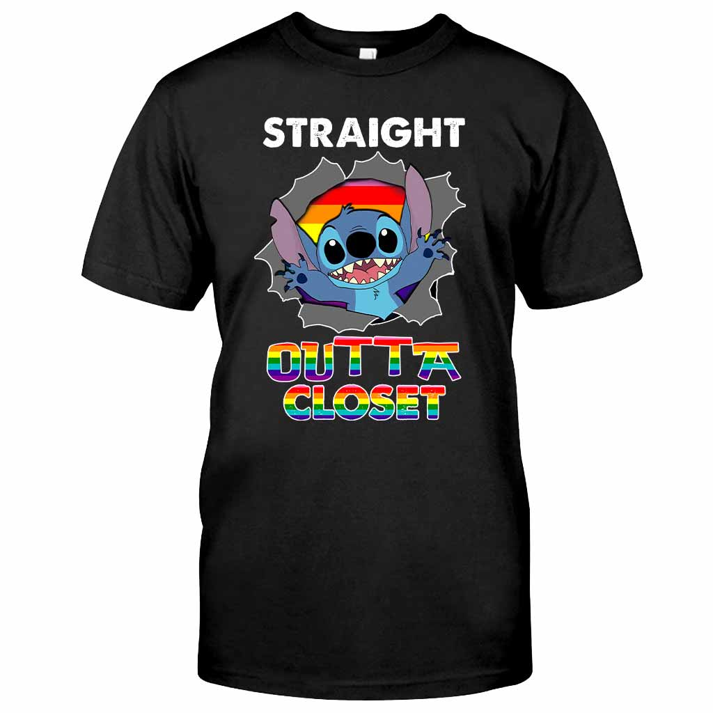 Straight Outta Closet - Personalized LGBT Support Kid Shirts