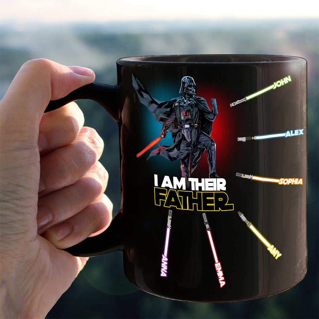 I Am Their Father - Personalized The Force Mug