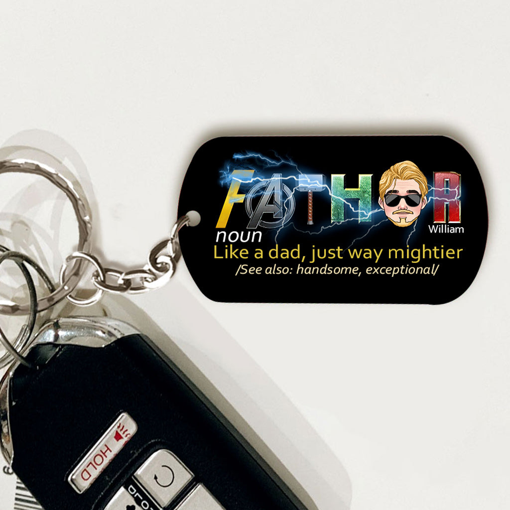 Fathor - Personalized Marvelous Universe Stainless Steel Keychain