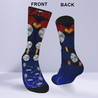 Fathor - Personalized Marvelous Universe Socks