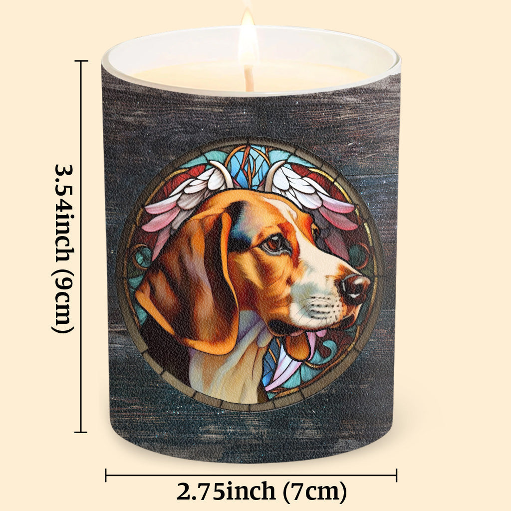 Testing Style Transfer Light This When You Miss Me - Personalized Dog Candle With Wooden Lid