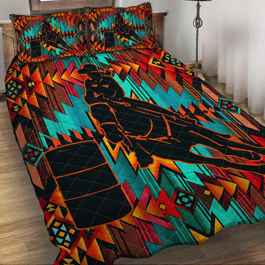 Barrel Racing - Horse Quilt Set