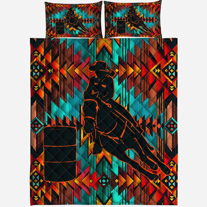 Barrel Racing - Horse Quilt Set