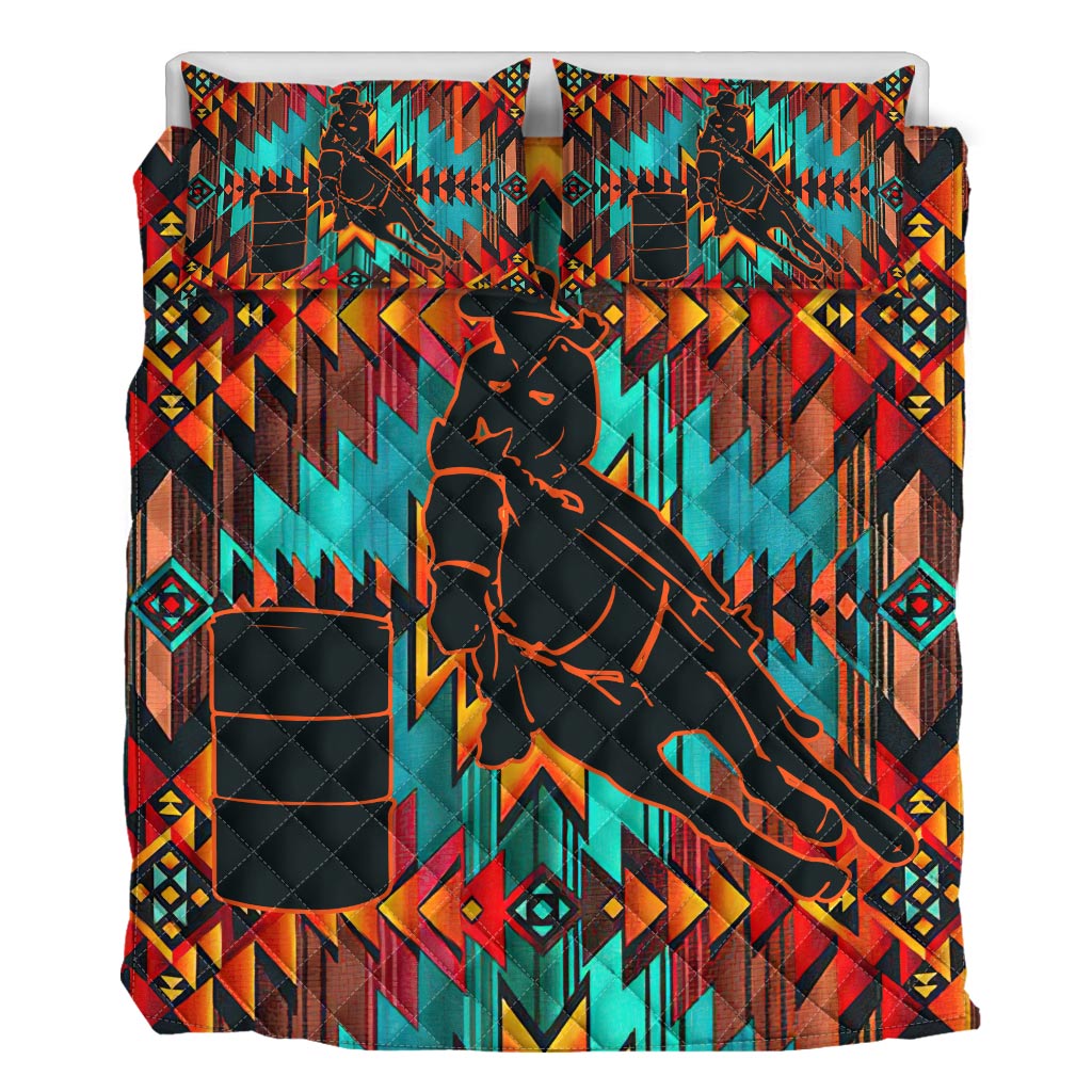 Barrel Racing - Horse Quilt Set