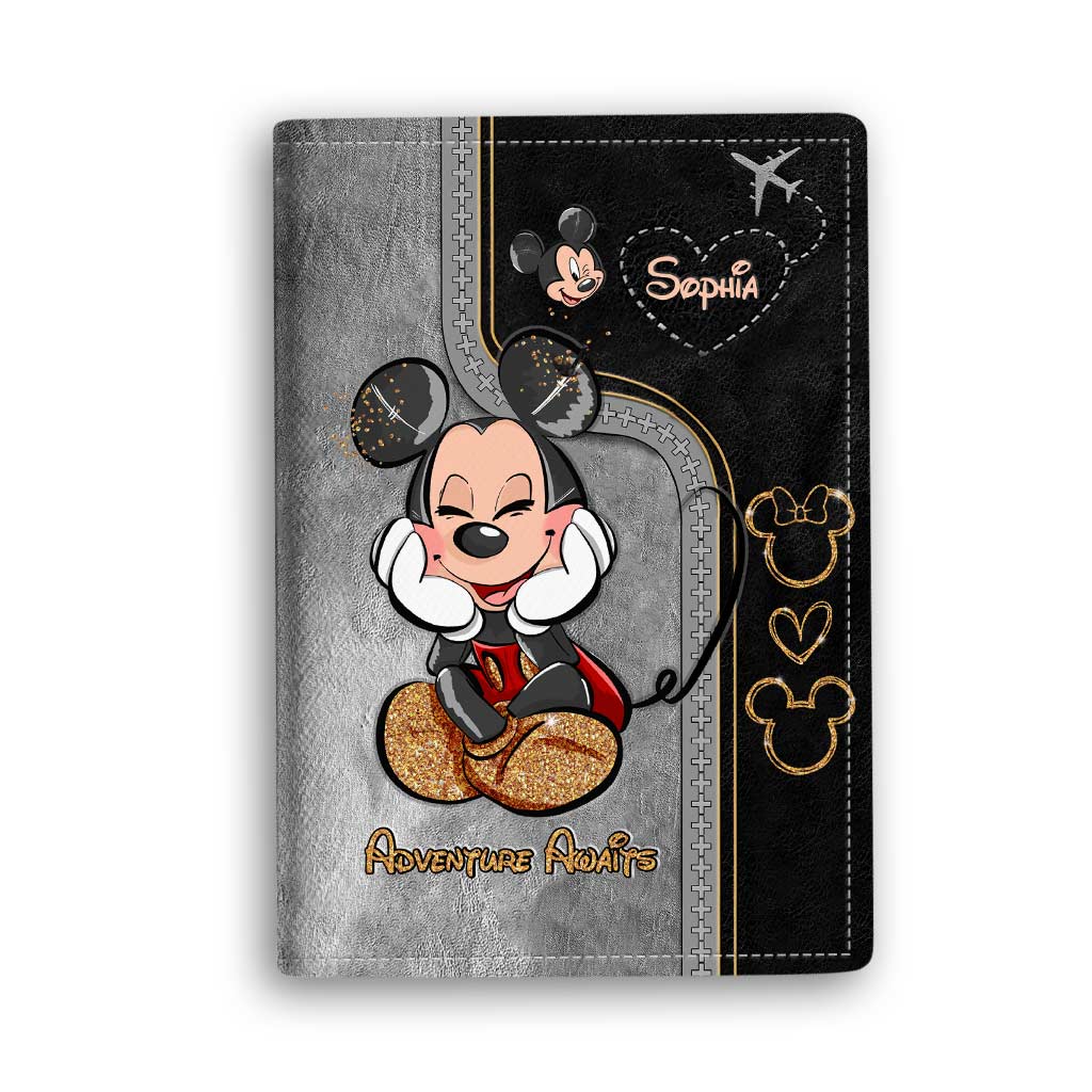 Adventure Awaits - Personalized Travelling Passport Holder