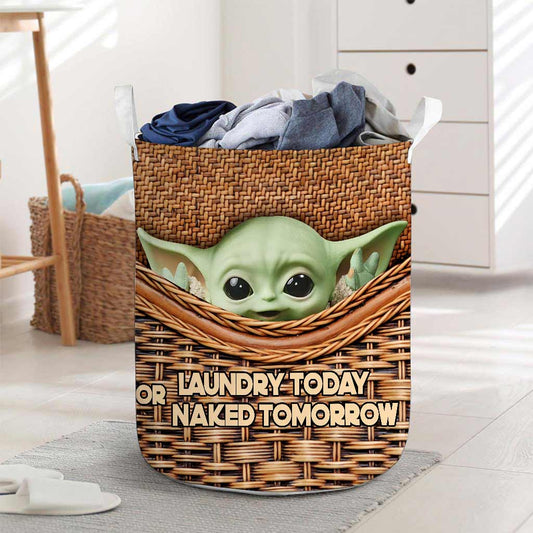 Laundry Today - The Force Laundry Basket With 3D Pattern Print