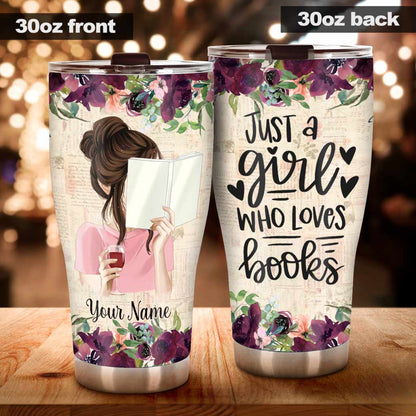 Book Lover - Personalized Book Tumbler