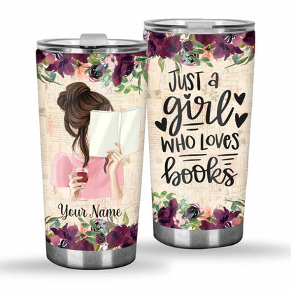 Book Lover - Personalized Book Tumbler