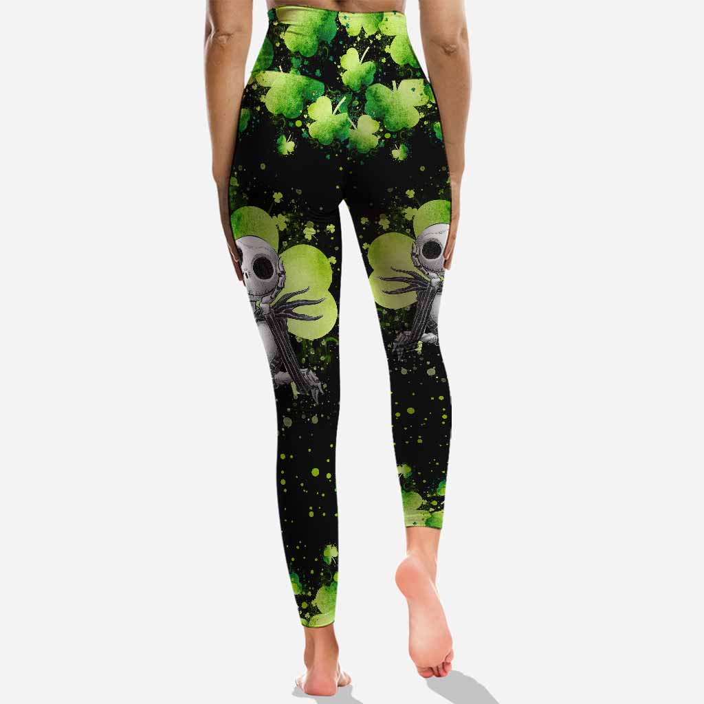 Zero Lucks Given - Personalized Patrick's Day Nightmare Hoodie and Leggings