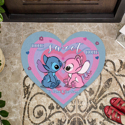 Home Sweet Home - Personalized Shaped Doormat