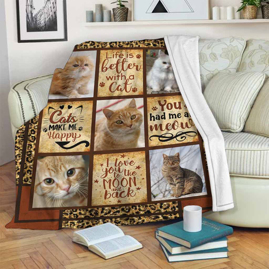 Cat Lover - Personalized Blanket