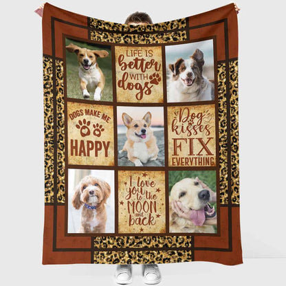 Dog Lover - Personalized Blanket