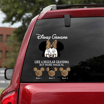 Magical Grandma - Personalized Mother's Day Grandma Decal Full