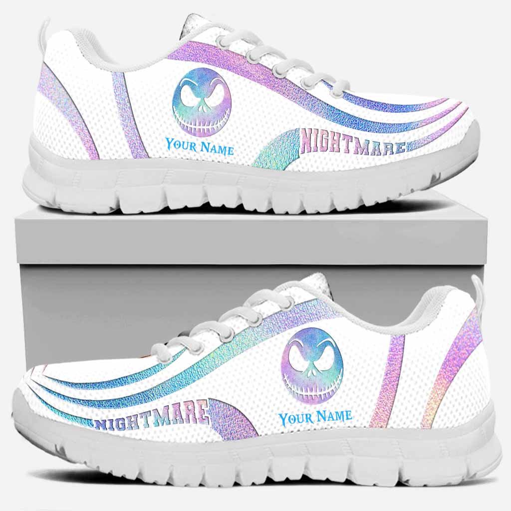 Colorful Nightmare - Personalized Nightmare Sneakers