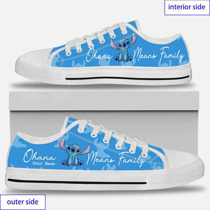 Ohana - Personalized Ohana Low Top Shoes