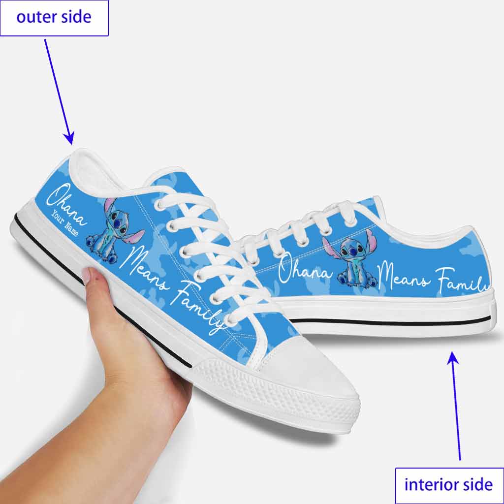 Ohana - Personalized Ohana Low Top Shoes