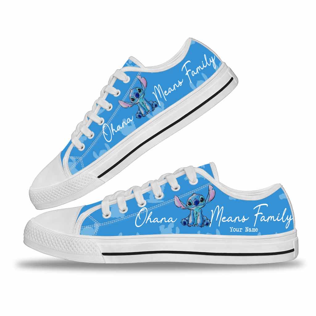 Ohana - Personalized Ohana Low Top Shoes