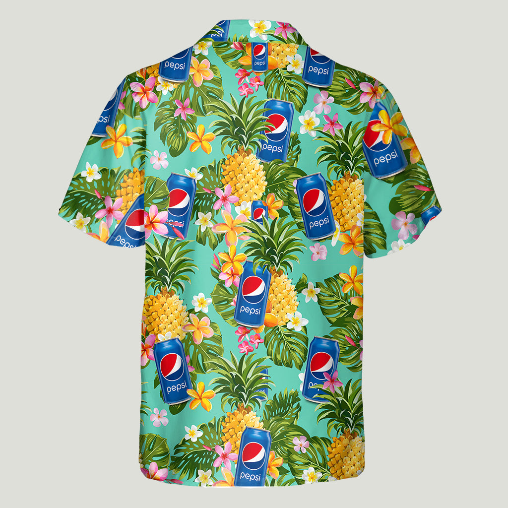 That's What I Do - Personalized Blue Soft Drink Hawaiian Shirt