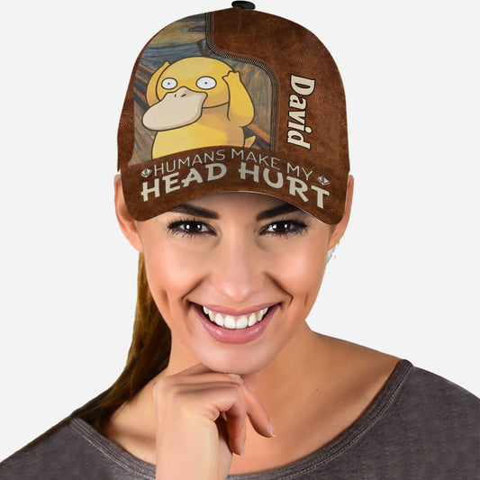 My Head Hurt - Personalized Monster Trainer Classic Cap