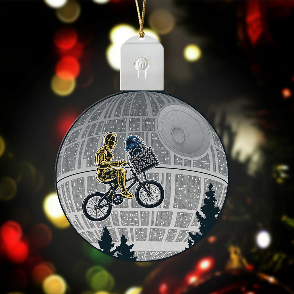 Star Galaxy - Christmas The Force Shaped Led Acrylic Ornament