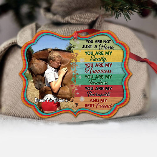 You Are Not Just A Horse - Personalized Christmas Ornament (Printed On Both Sides)