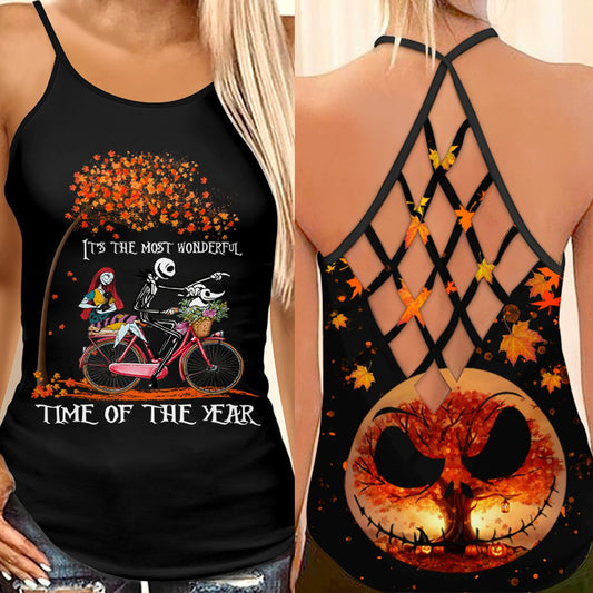 It's The Most Wonderful Time Of The Year Nightmare Cross Tank Top 0823