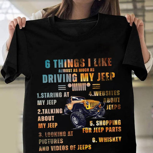 6 Things I Like Car T-shirt and Hoodie 0823