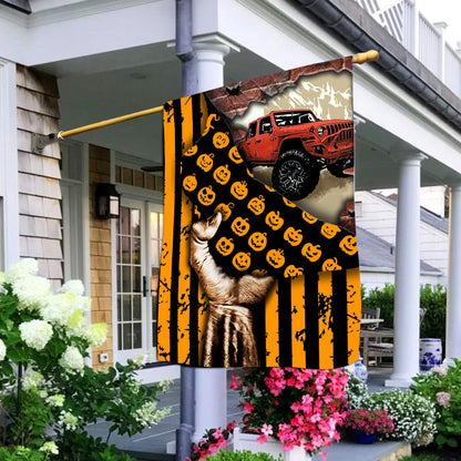 Happy Halloween Car House Flag 0823