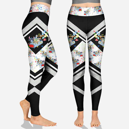 In A World Where You Can Be Anything - Personalized Autism Awareness Hoodie And Leggings