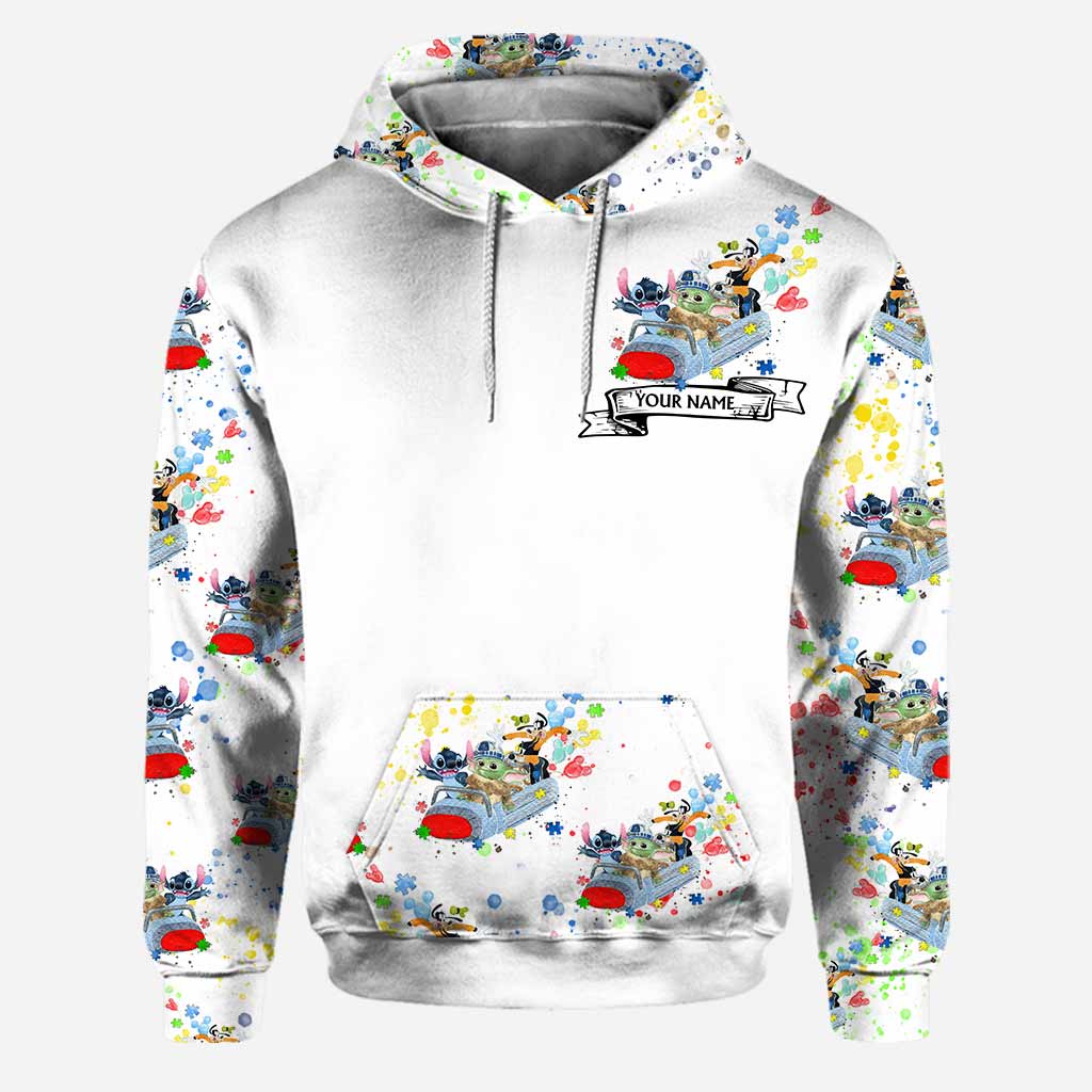 In A World Where You Can Be Anything - Personalized Autism Awareness Hoodie And Leggings