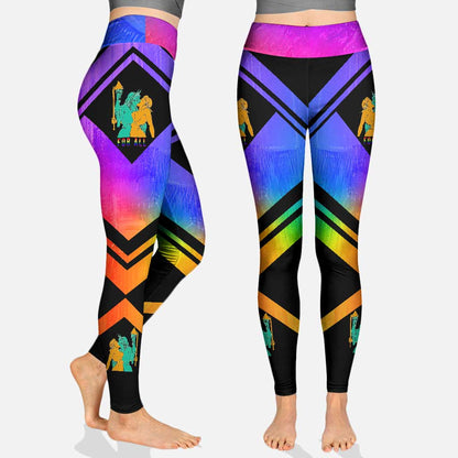 Justice And Liberty For All - LGBT Support Leggings