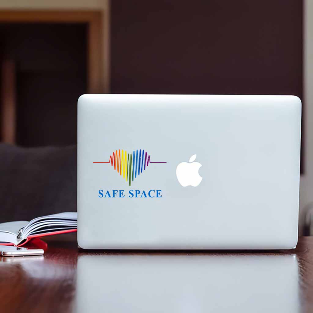 Safe Space - LGBT Support Decal Full