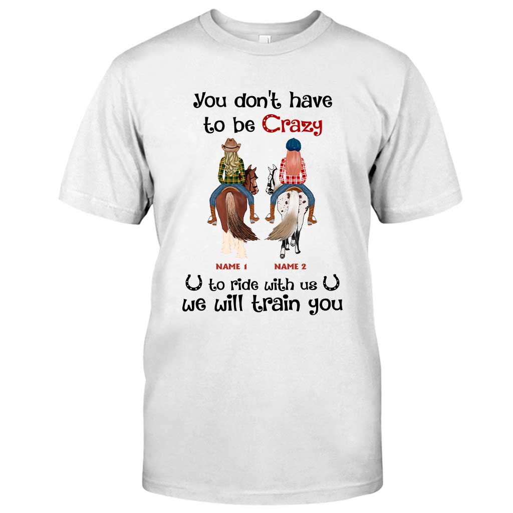 We're Like A Really Small Gang - Personalized Horse T-shirt and Hoodie