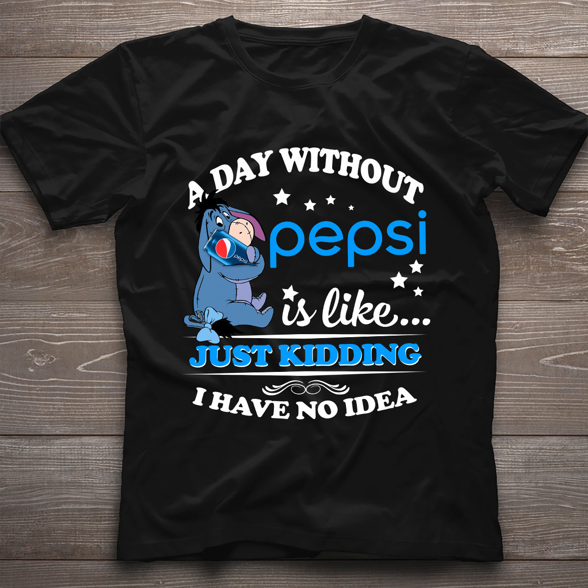 A Day Without Blue Soft Drink T-shirt and Hoodie