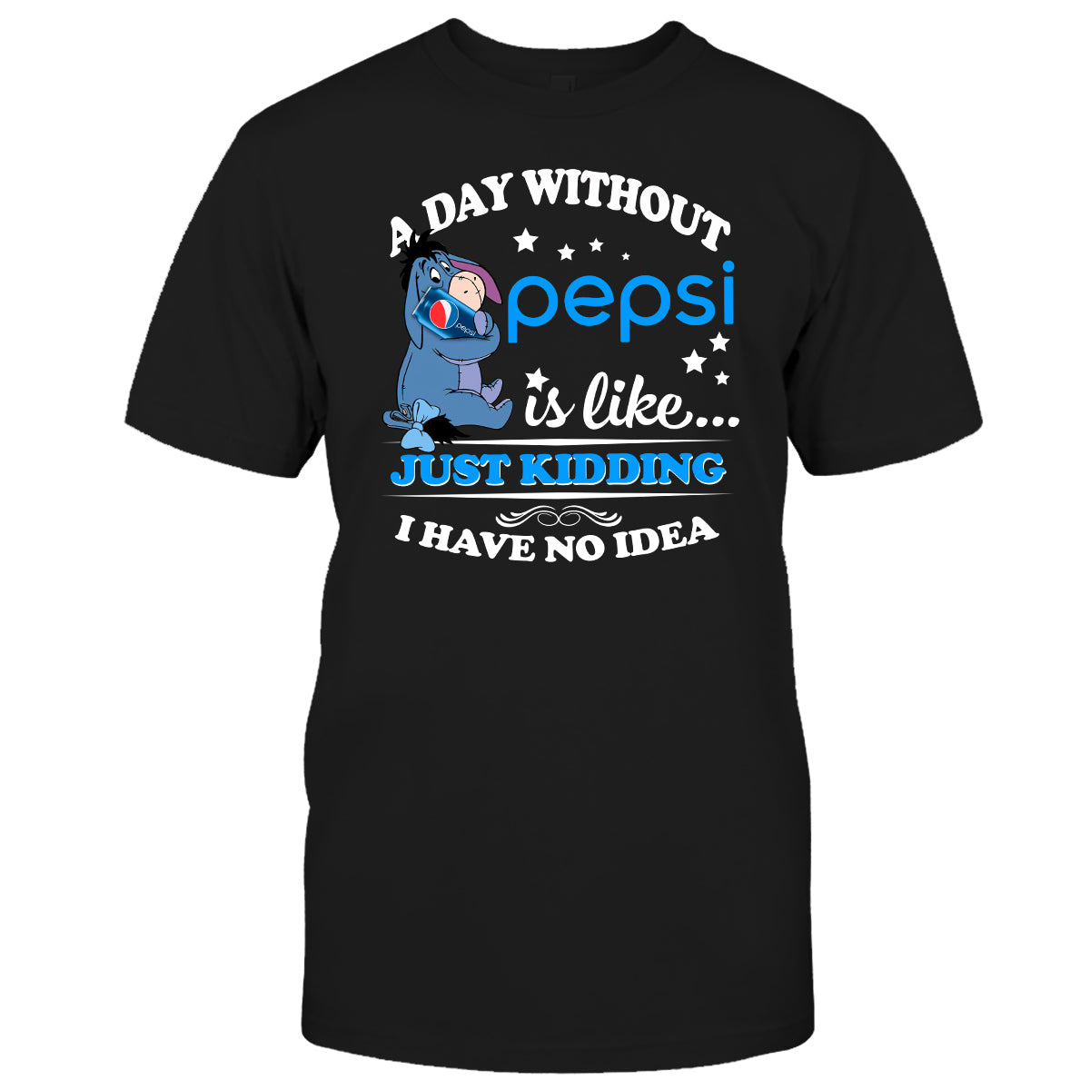 A Day Without Blue Soft Drink T-shirt and Hoodie