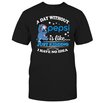 A Day Without Blue Soft Drink T-shirt and Hoodie