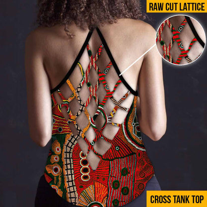 Aboriginal Australians Cross Tank Top