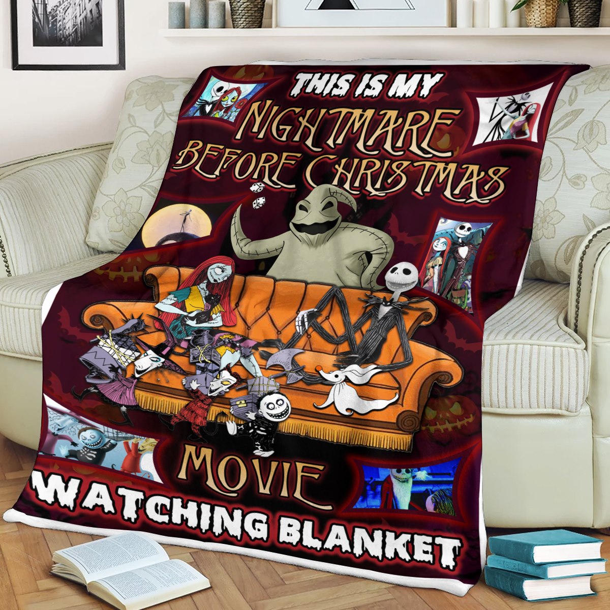 Movie Watching Blanket 0823 Nightmare Blanket 0823