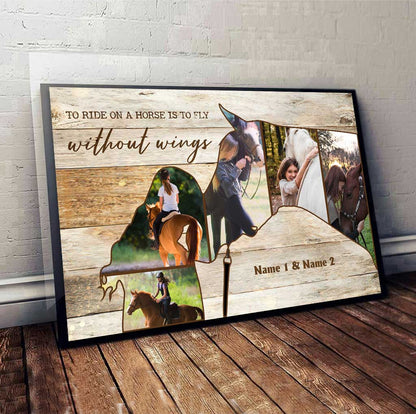 Horse Lover - Personalized Poster