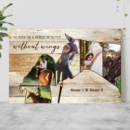 Horse Lover - Personalized Poster